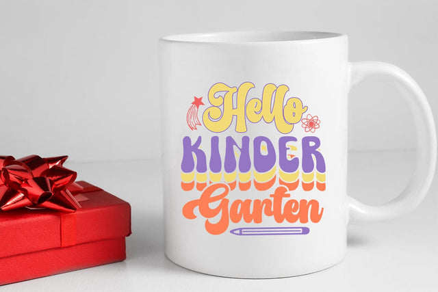 Hello Kindergarten Retro SVG SVG Rafiqul20606 