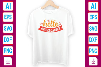 Hello Kindergarten SVG Craftlabsvg24 