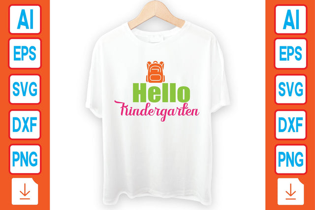 Hello Kindergarten SVG Craftlabsvg24 