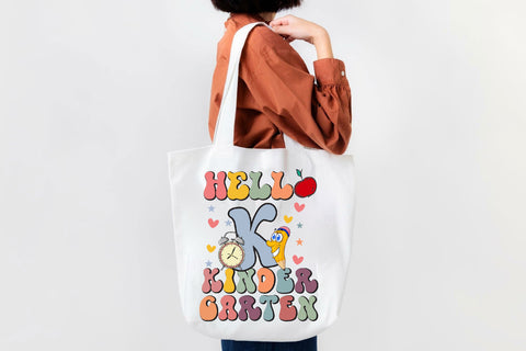 Hello Kindergarten SVG Cricut Files Sublimation Rupkotha 