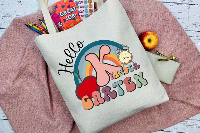 Hello Kindergarten SVG Cricut Files SVG Rupkotha 