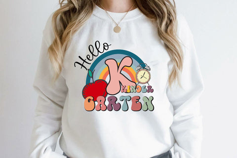 Hello Kindergarten SVG Cricut Files SVG Rupkotha 