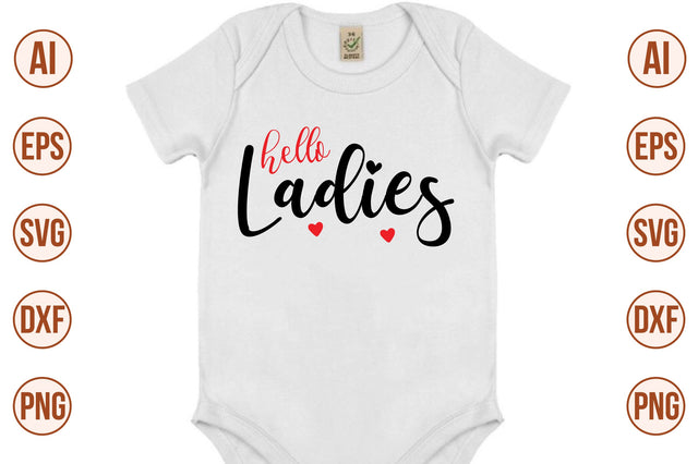 Hello Ladies-svg SVG nirmal108roy 
