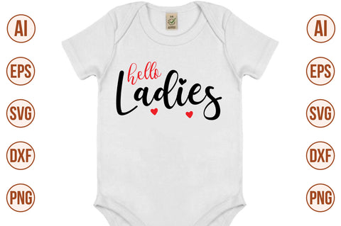 Hello Ladies-svg SVG nirmal108roy 