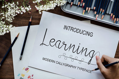 Hello Learning Font marwah store