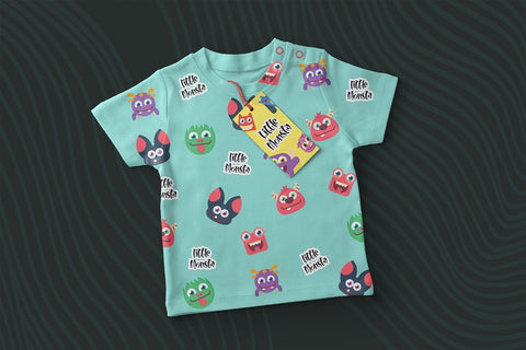 Hello Little Monsta Font Orenari 