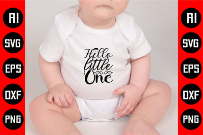 Hello Little One SVG CraftlabSvg29 