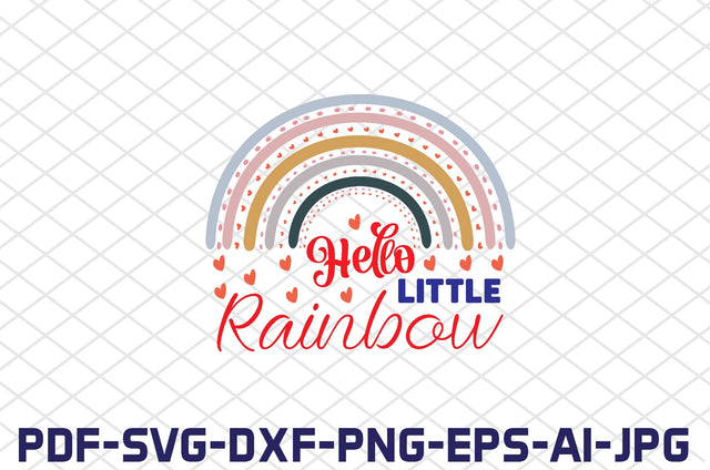 hello little rainbow SVG farhad farhad 