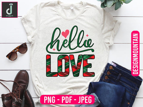 hello love Sublimation design Sublimation Alihossainbd 