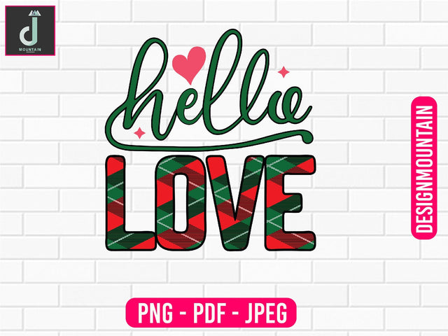 hello love Sublimation design Sublimation Alihossainbd 