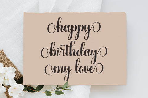 Hello Lovely Font Nurul Kamal 