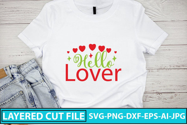Hello Lover SVG Cut File SVG Syaman 