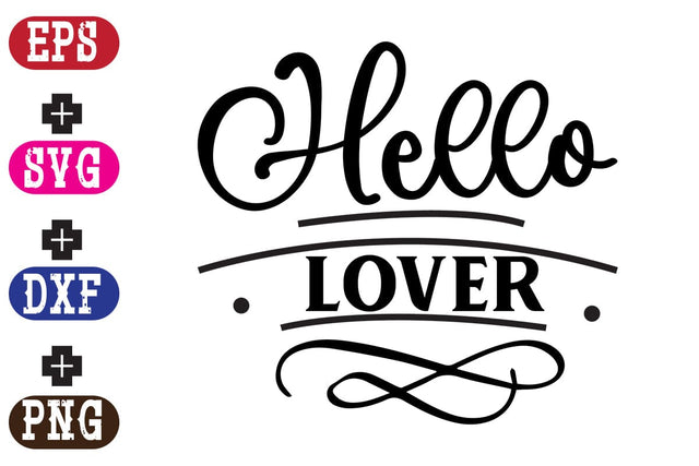 Hello Lover SVG Nurstore 