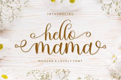 Hello Mama Font Nurul Kamal 