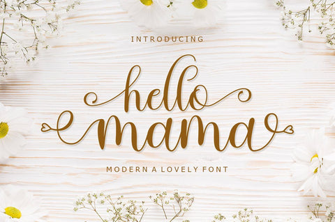 Hello Mama Font Nurul Kamal 