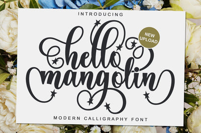 hello mangolin Font IRF Lab Studio 