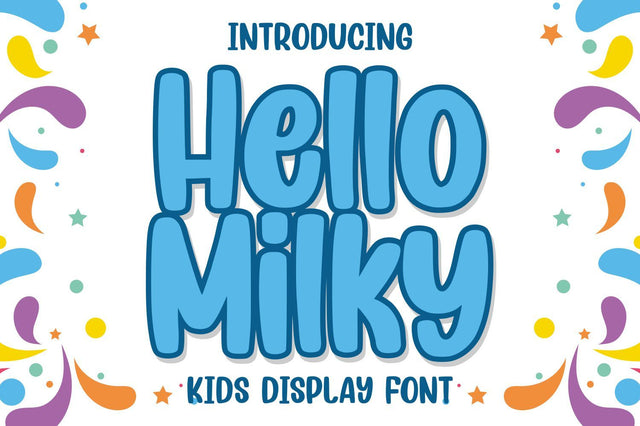 Hello Milky Font Good Java 