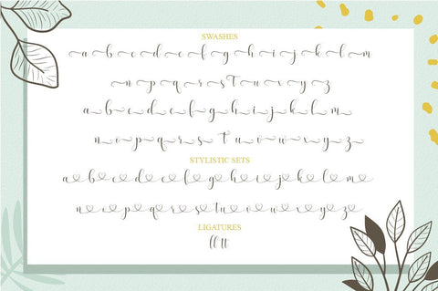 hello mother - a luxury script font Font Anastasia 