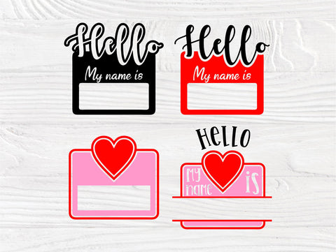 Hello my name is SVG | Newborn svg | New baby svg | Name svg | Newborn cut files for cricut and silhouette | Newborn monogram | Baby bundle SVG TonisArtStudio 