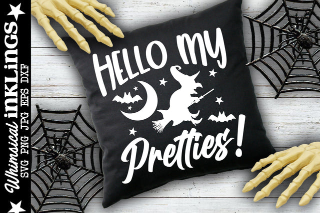Hello My Pretties-Halloween SVG Whimsical Inklings 