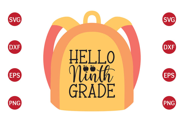Hello Ninth Grade SVG CraftlabSvg29 