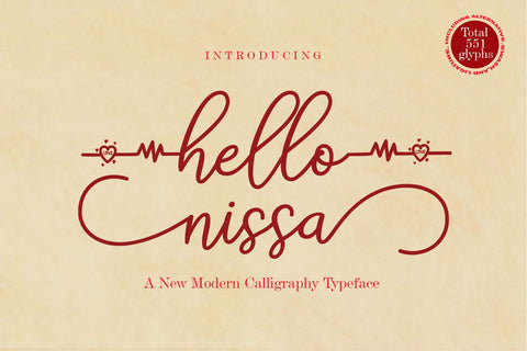 hello nissa Font Naqsya.Co 