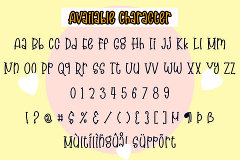 Hello Noisy Font Supersemar Letter 