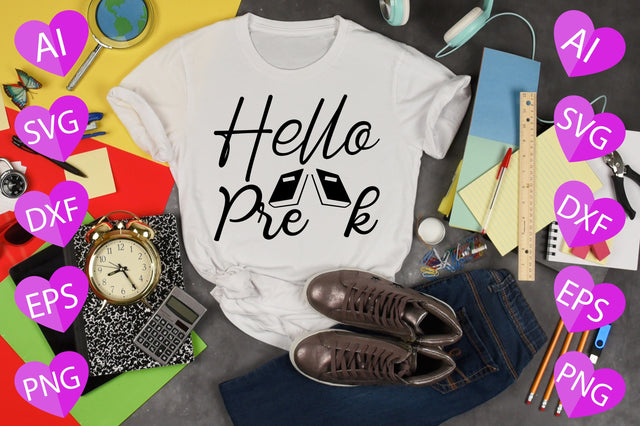 Hello Pre-k SVG CraftlabSvg29 