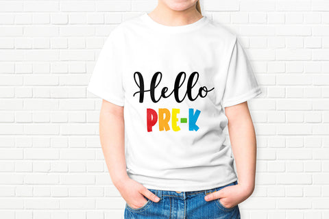 Hello Pre-K SVG SVG Sublimatiz Designs 