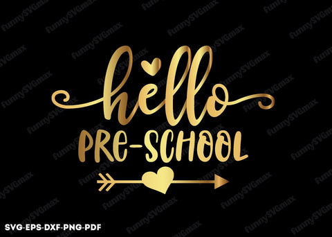 hello pre-school svg SVG designstore 