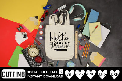 Hello Preschool SVG CraftlabSvg29 