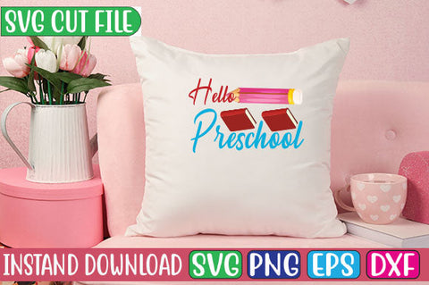 Hello Preschool SVG Cut File SVG Studio Innate 