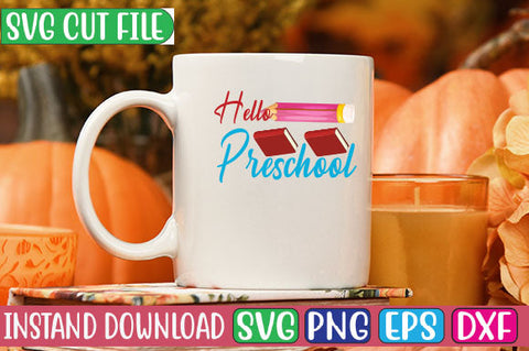 Hello Preschool SVG Cut File SVG Studio Innate 