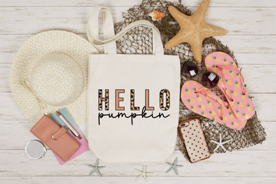 Hello Pumpkin, Fall Sublimation Sublimation SVGista 