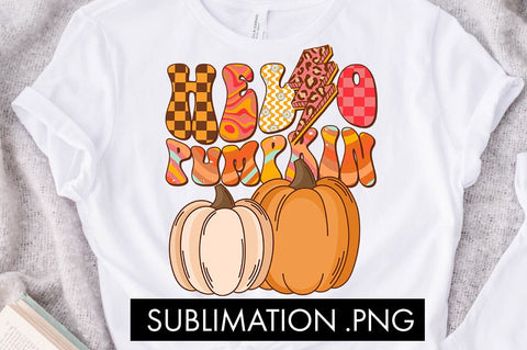 Hello Pumpkin PNG Sublimation Sublimation Freeling Design House 