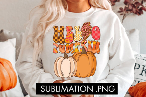 Hello Pumpkin PNG Sublimation Sublimation Freeling Design House 