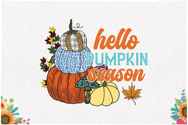 Hello Pumpkin Season Sublimation Sublimation Jagonath Roy 