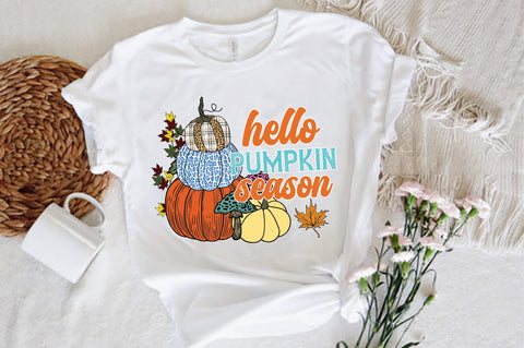Hello Pumpkin Season Sublimation Sublimation Jagonath Roy 