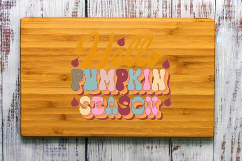 Hello Pumpkin Season Sublimation SVGArt 