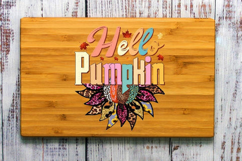 Hello Pumpkin Sublimation SVGArt 