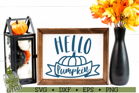 Hello Pumpkin SVG File SVG Crunchy Pickle 