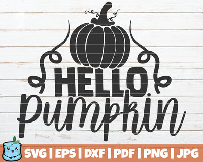 Hello Pumpkin SVG MintyMarshmallows 