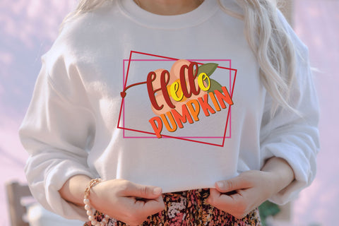 Hello pumpkin SVG Rupkotha 