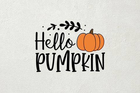 Hello pumpkin SVG SVG Regulrcrative 