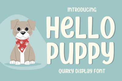 Hello Puppy Font Manjali_Studio 