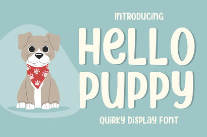 Hello Puppy Font Manjali_Studio 