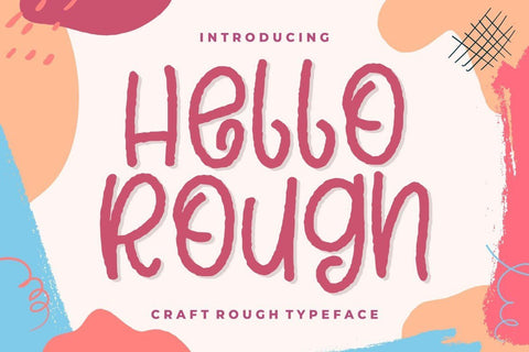 Hello Rough Font Good Java 