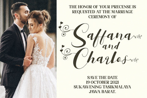 Hello Saffana Font Letterena Studios 