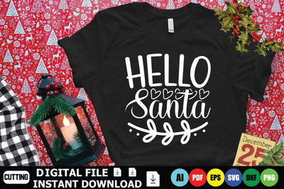 Hello Santa SVG Shahin alam 