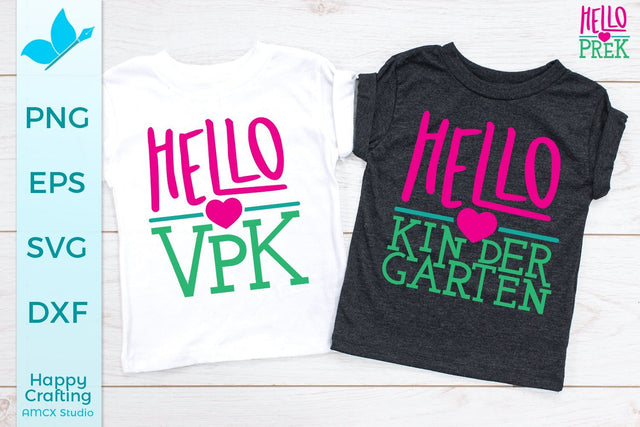 Hello School SVG AMCX Studio 